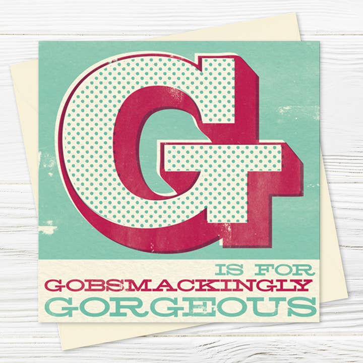 Uppercase Gorgeous Card for wholesale by Pennychoo