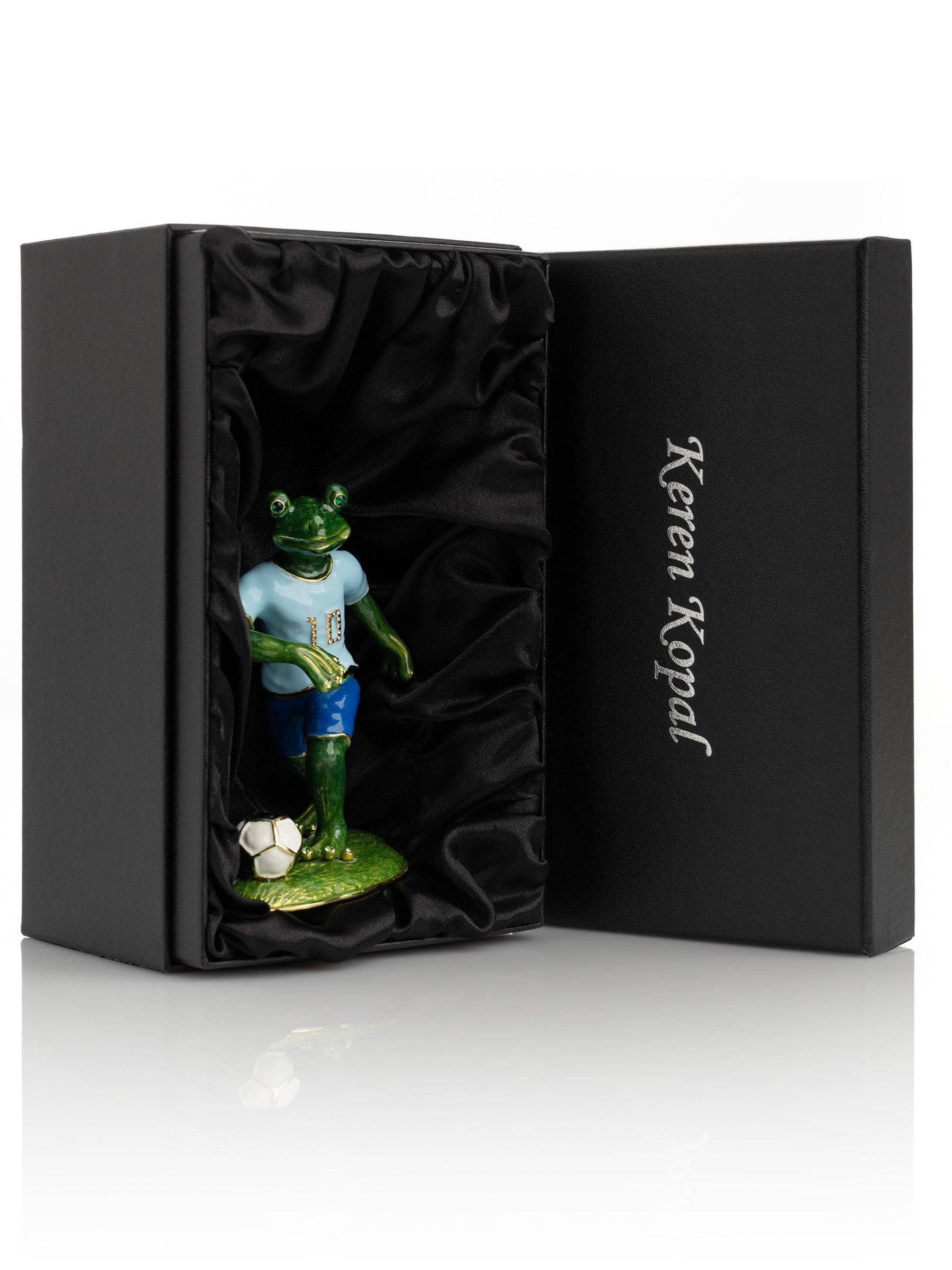 Keren Kopal - Wholesale Decorative Figurine - Frog Playing Football10
