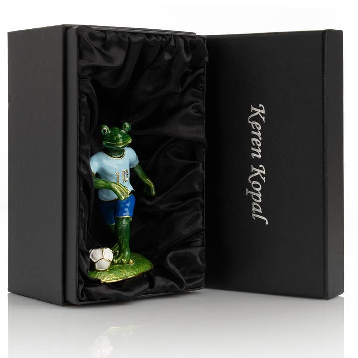 Keren Kopal – Estatueta decorativa por atacado – Sapo Jogando Futebol10