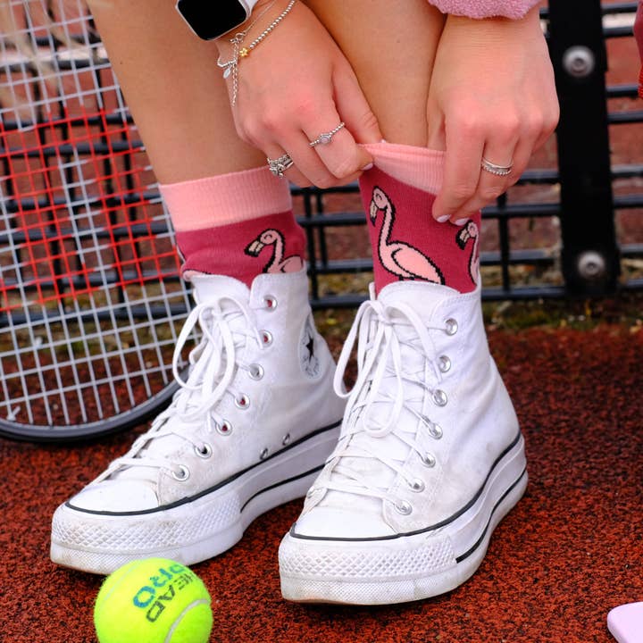 Bare Kind Socks - Wholesale Socks - Unisex - Flamingo Socks | Bamboo Socks | Red Socks | Africa Socks8