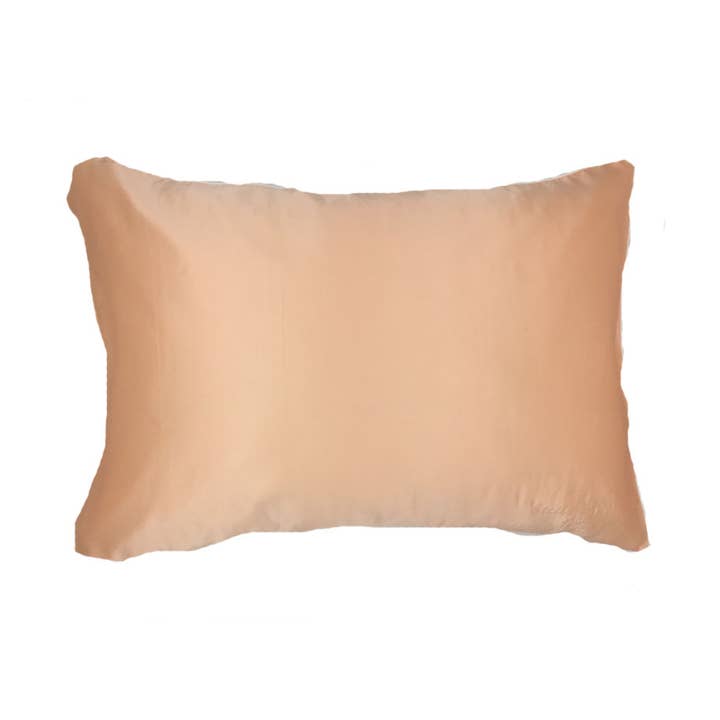 Taie d'Oreiller Enveloppée og Soie Bio Luxe Orange Claire Ty for engroshandel hos SICILE LAND