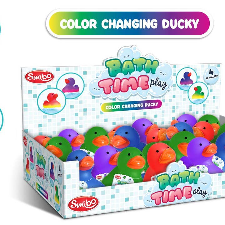 Color Change Rubber Ducks for wholesale by Anker Play Products