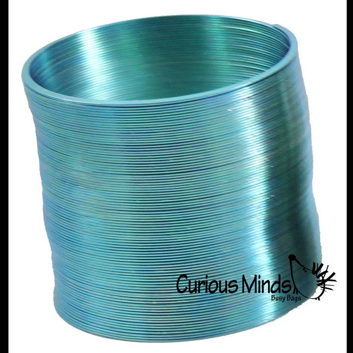 Curious Minds Toys - Wholesale Fidget Toy - Kids - 2.4" Metal Colored Magic Spring Coil Toy - Â Sensory Fidget