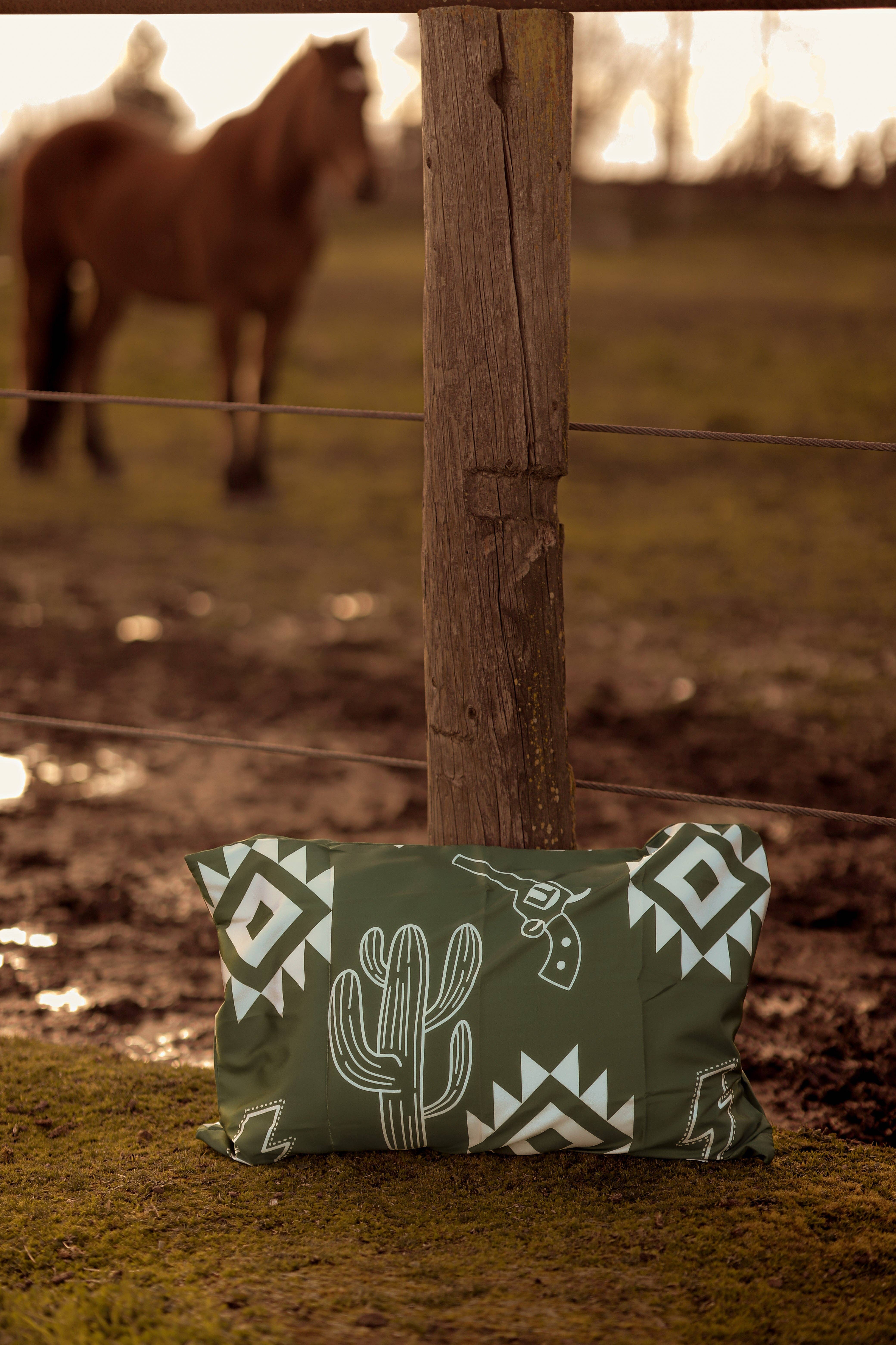 Southern Essentials by Ashley LLC - Wholesale Bedding Pillowcase/Sham - Cactus Cowboy Satin Pillow Case1