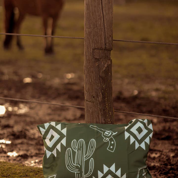 Southern Essentials by Ashley LLC - Wholesale Bedding Pillowcase/Sham - Cactus Cowboy Satin Pillow Case1