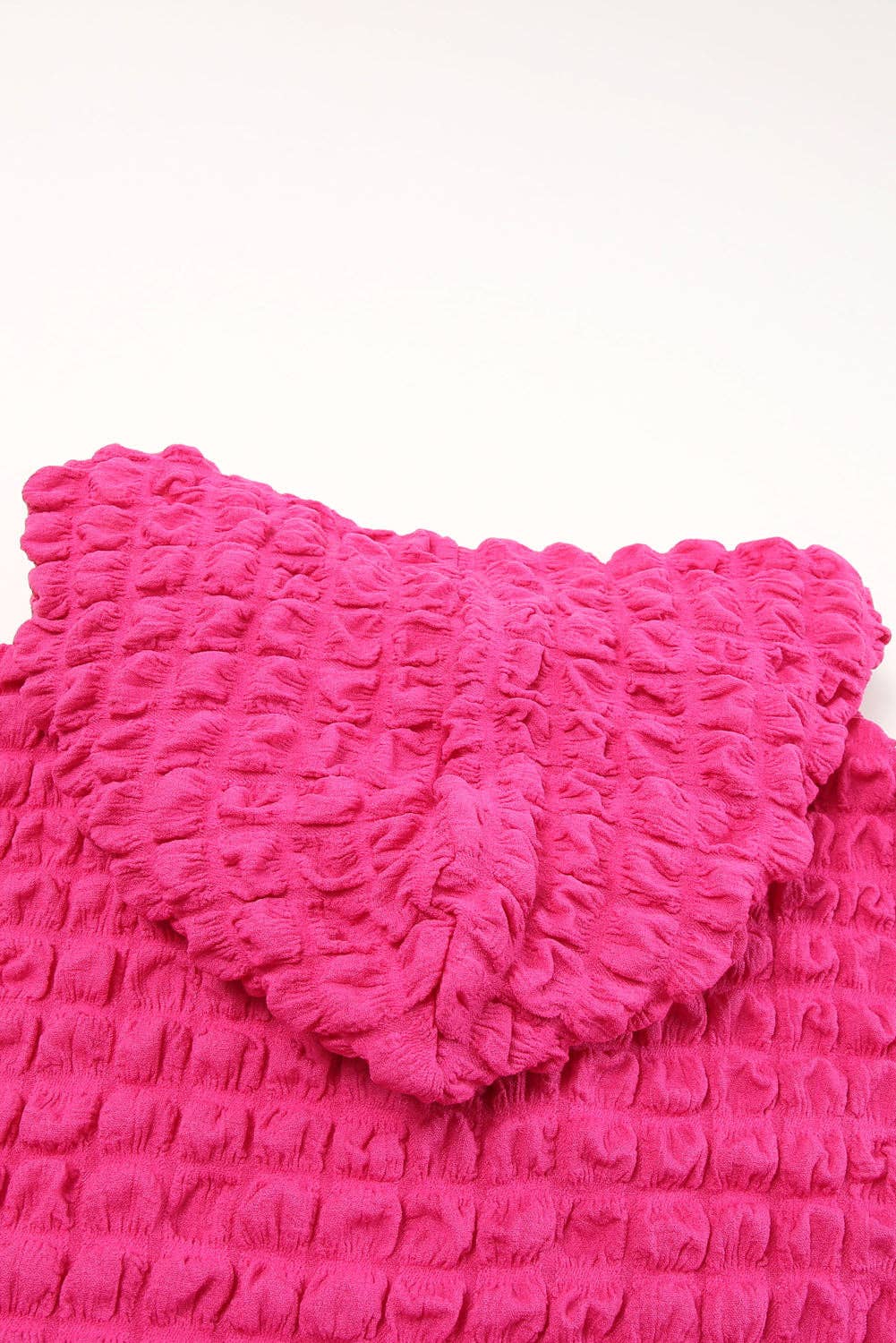 Lovesoft - Vente Sweat à capuche – femme - Sweat à capuche gaufré texturé à bulles10