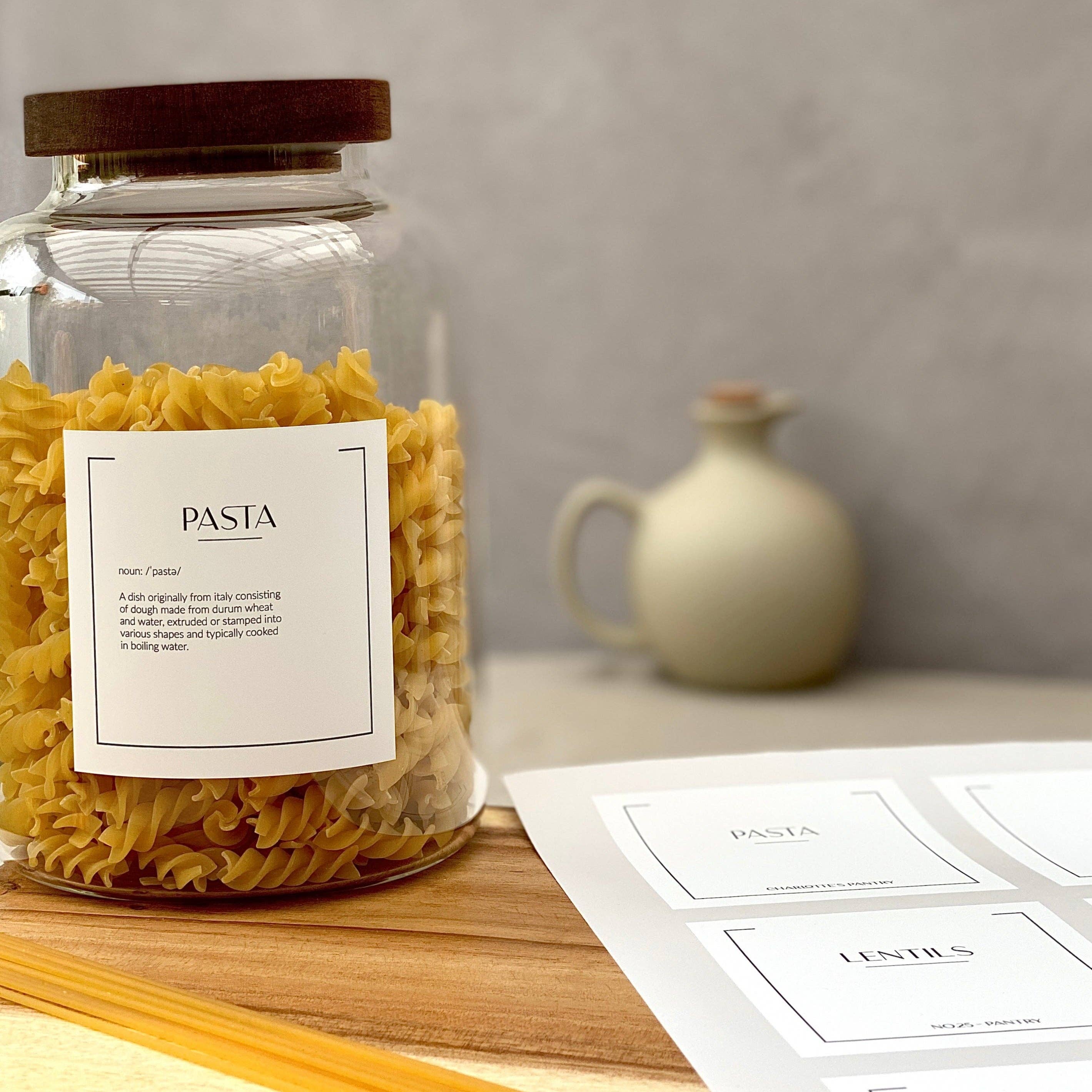 So At Nature – wholesale Food/beverage label – Large Pantry Labels - Pantori1