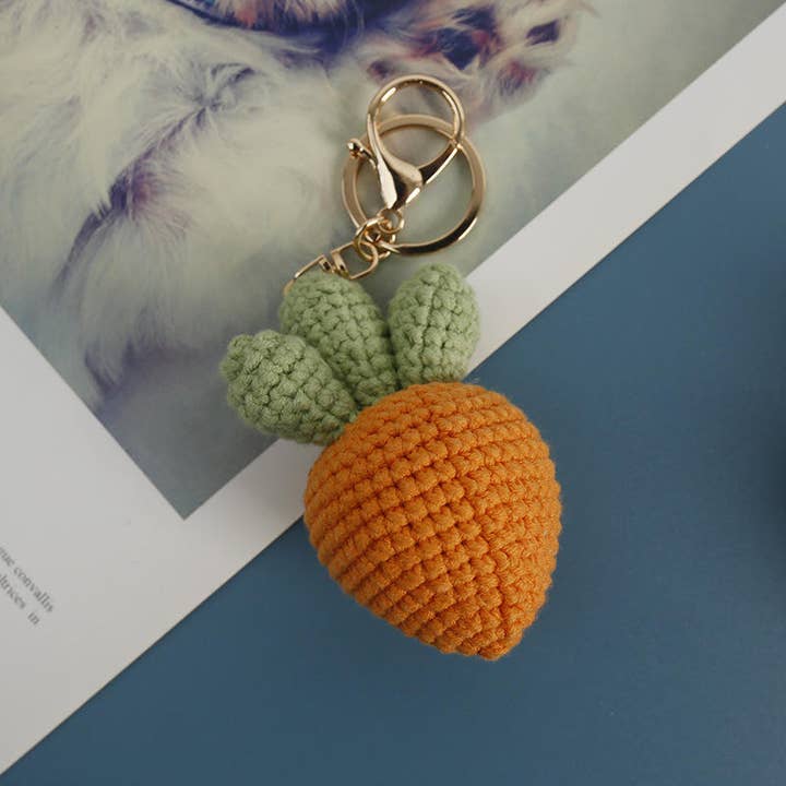 Handmade Wool Crochet Easter Keychain - Assorted for wholesale by PR GROUPS LLC