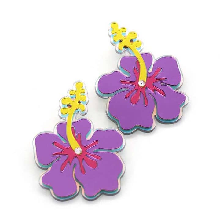 Funk Da Queen - Wholesale Hangende/ronde oorbellen - Hawaii | Oorbellen0