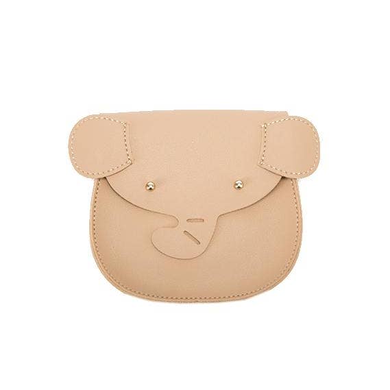 Children's Animal Crossbody Bag - Suki Beige for wholesale by Yuko B