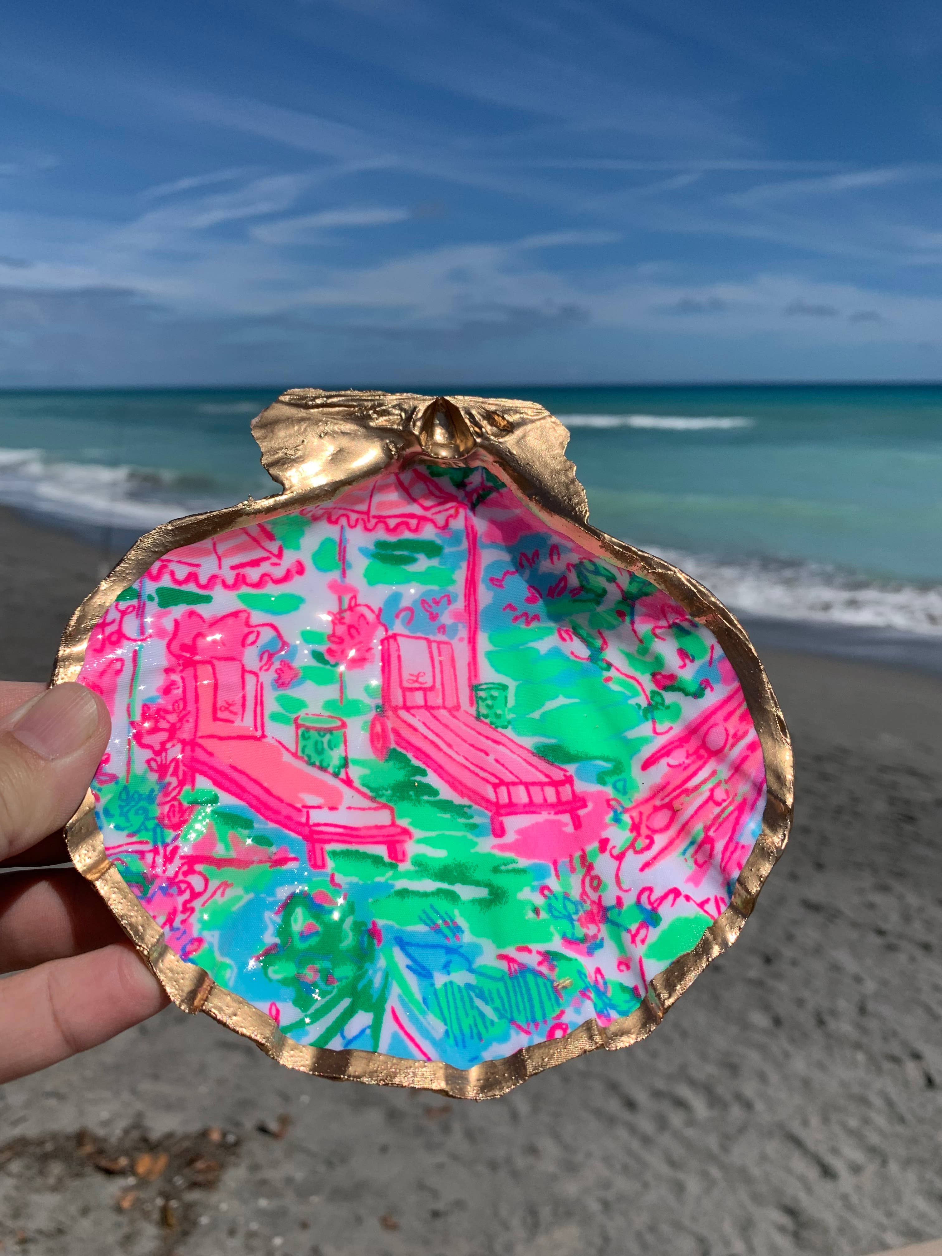 DogFish Design 13 - Wholesale Jewelry Dish - Palm Beach Trinket Shells1