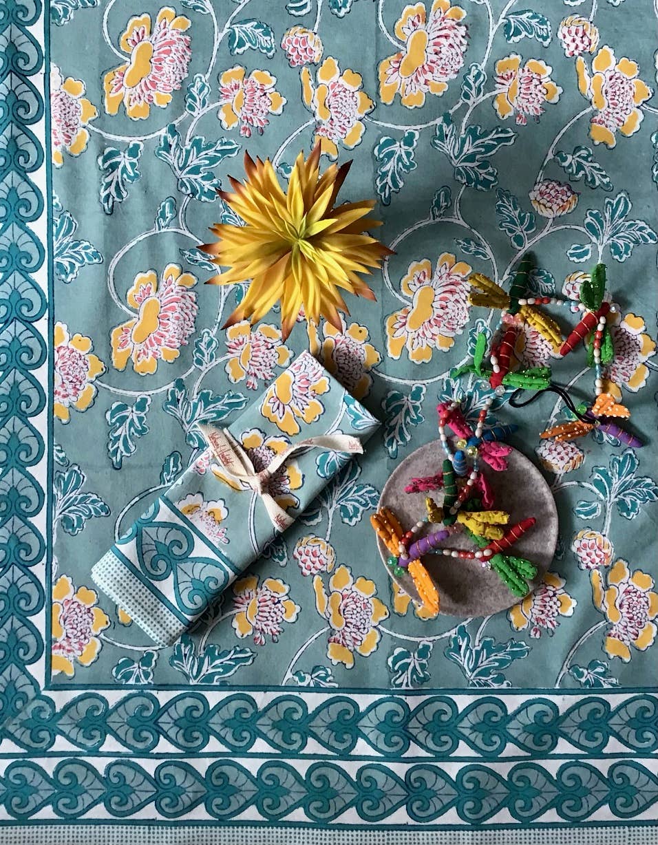 natural habitat - Wholesale Tablecloth - Tablecloth 60X90 Cornflower Green 2785A2