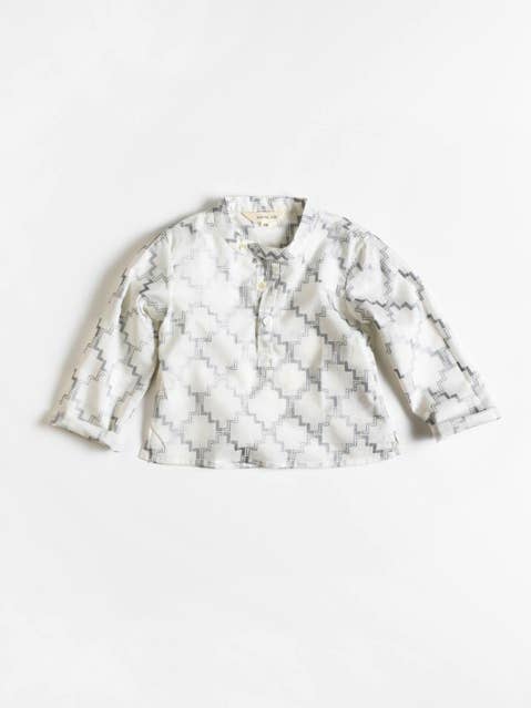 Don, L-carreaux argent pour la vente par littl by lilit