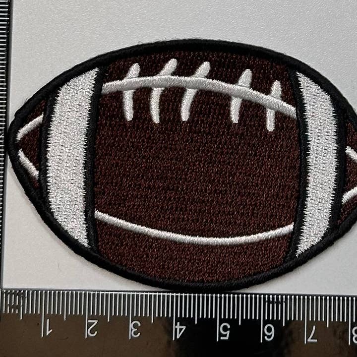 Aloe and Milk Boutique - Wholesale Patch - Football Embroidered Patch, game day patch, sports patch1