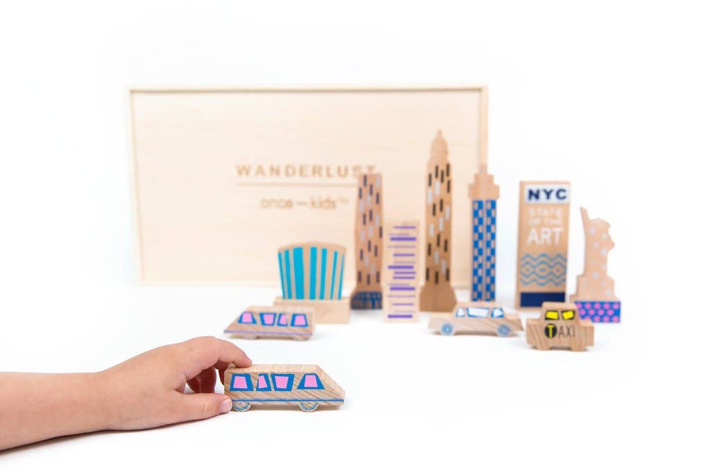 Once Kids - Wholesale Wood Toy - Kids - Wanderlust NEW YORK *Original packaging*8