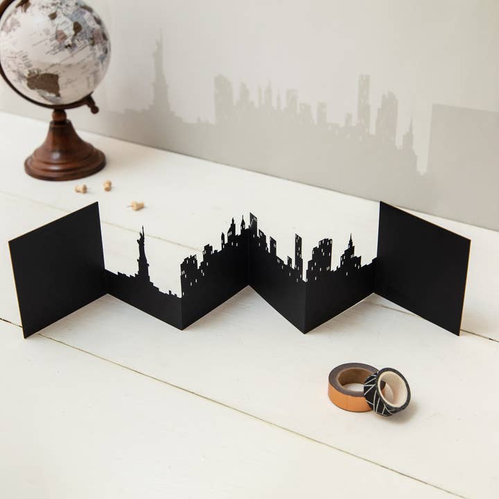 New York 3D Papercut Cards for wholesale by Snapdragon Designs