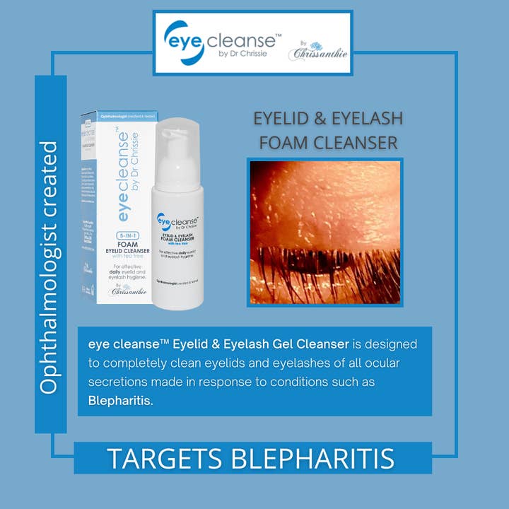 Chrissanthie Cosmetics - Wholesale Eyelash/Brow Serum - Eyelid & Eyelash Foam Cleanser (50ml)2