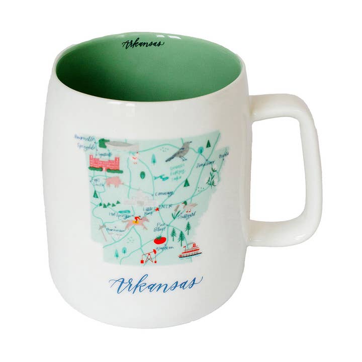 Ceramic Mug | Arkansas for wholesale by Mary Square