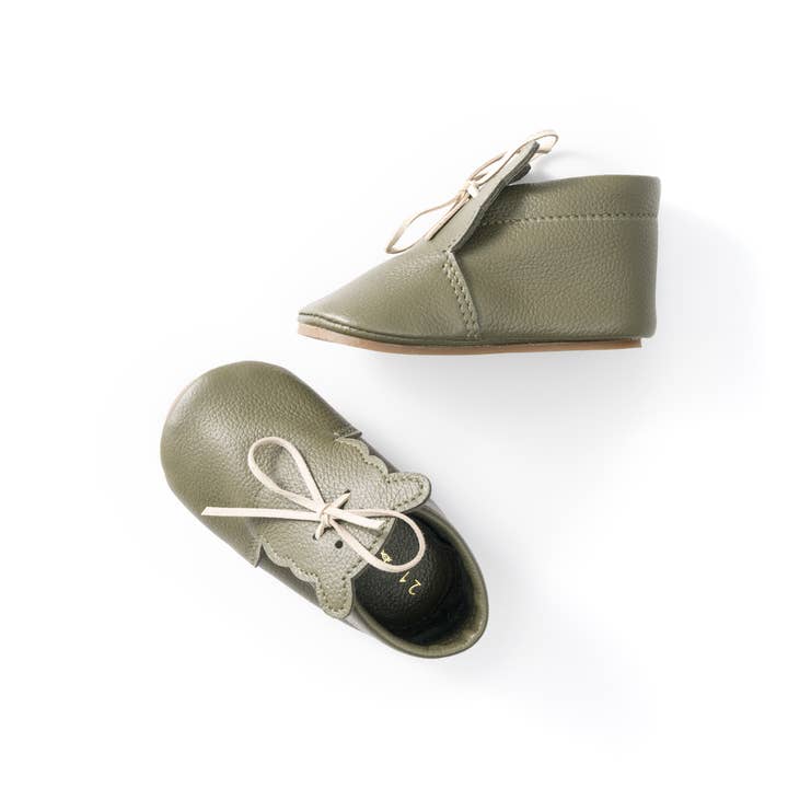 Bear Shoe3 - Olive for wholesale by Blu Blu Petit