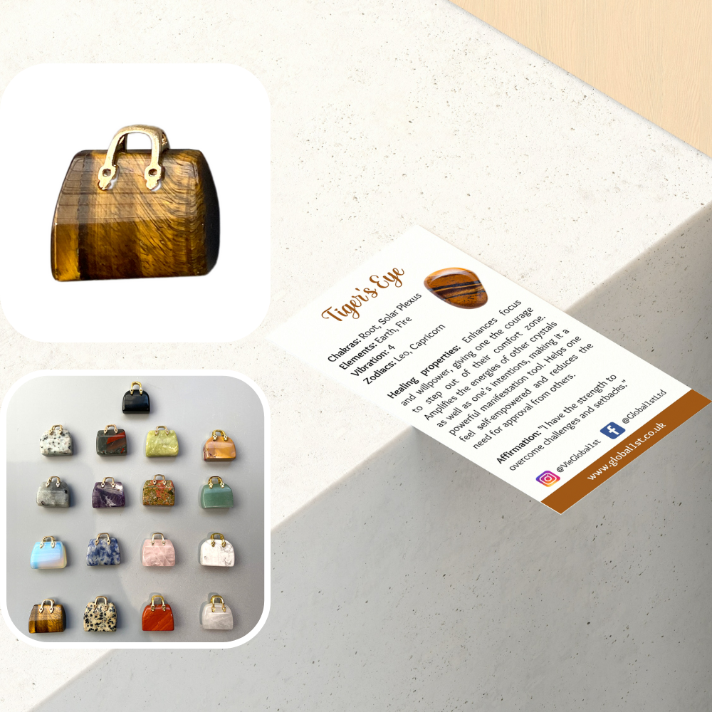 VIE - Wholesale Decorative Figurine - Mini Crystal Handbags, 2-2.5cm31