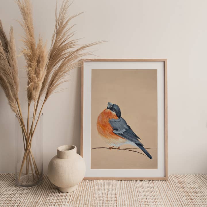 Robin Målning Konsttryck för wholesale av Victoria in Design