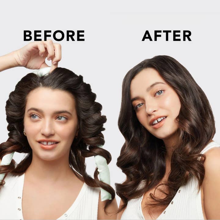 KITSCH - Wholesale Hair Curlers - Kitsch x Divi Satin Heatless Curling Set - Seafoam
