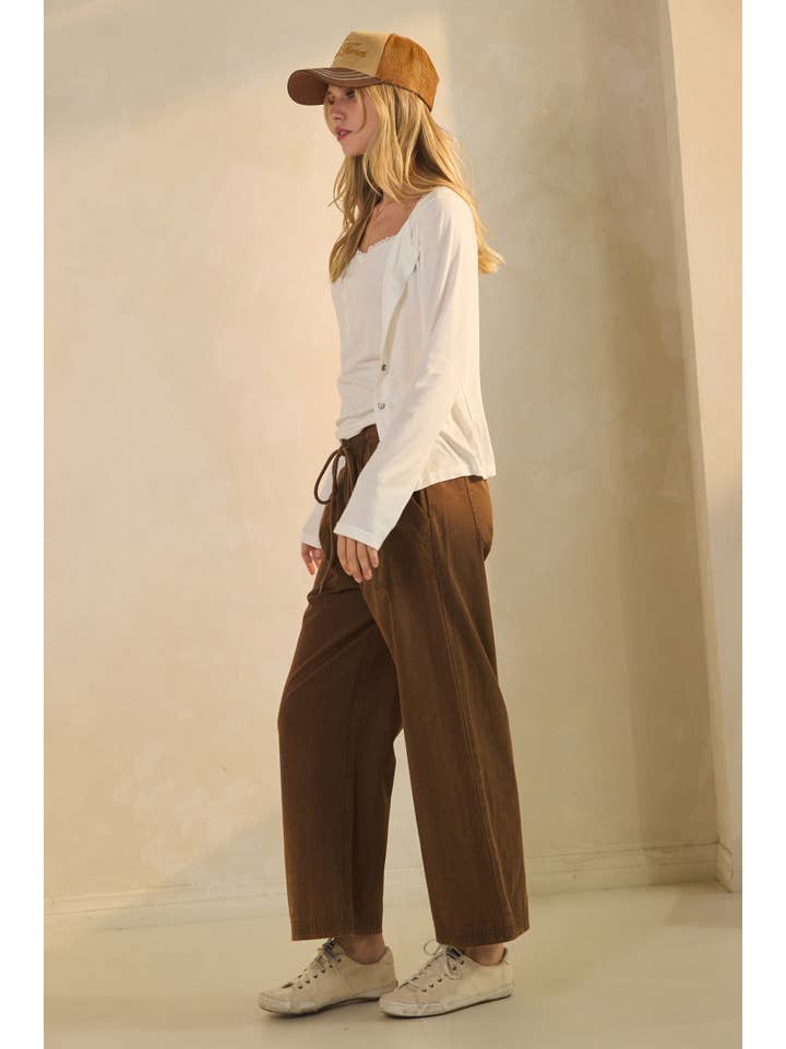 Oddi - Wholesale Pants - Women's - Wide-leg Acid Washed Pants3