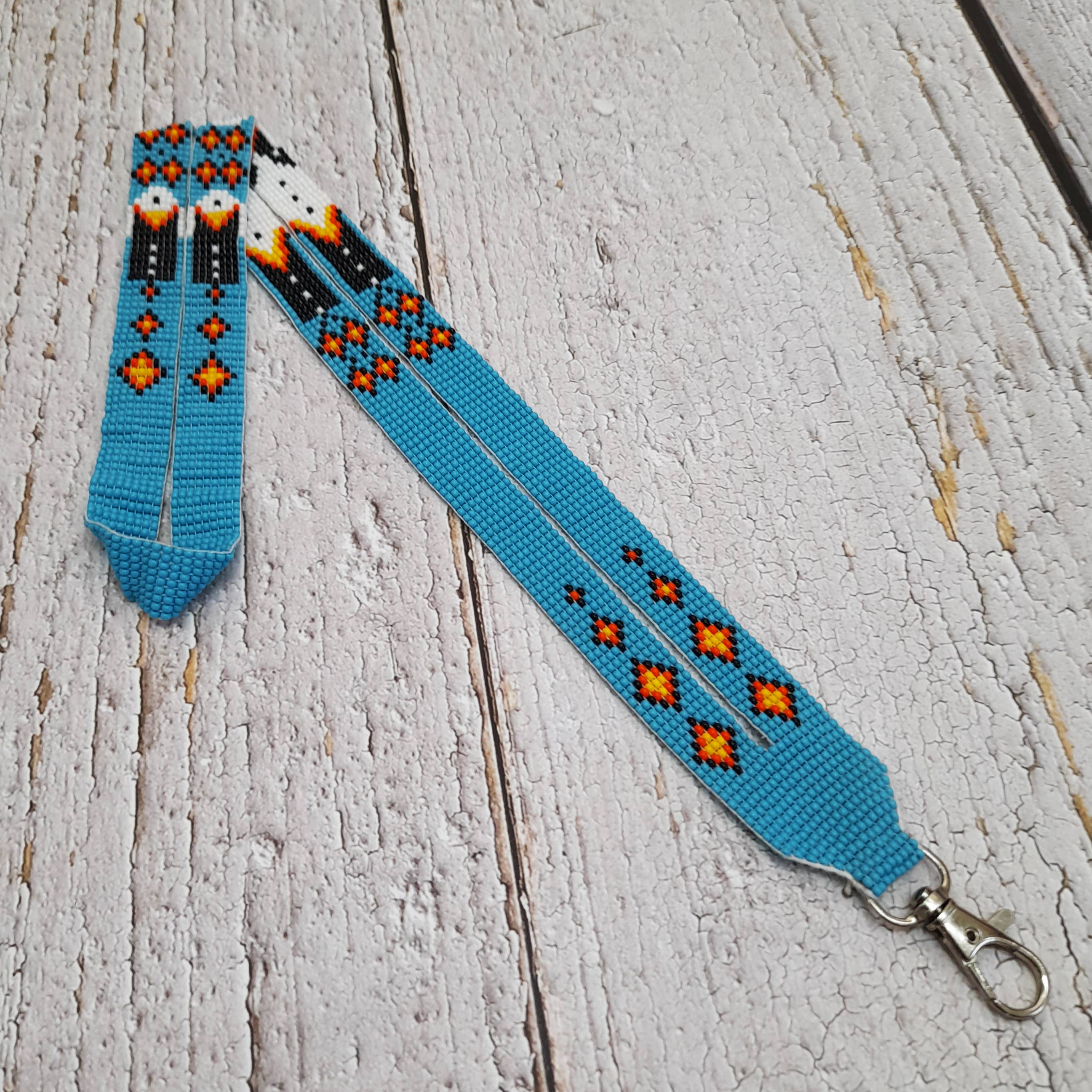 KANGURAH - Wholesale Lanyard - Women's - Beaded Lanyard with Matching Beaded Earrings, ID Card Holder16