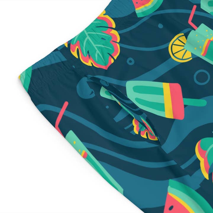 Automatically matched to design color Men's Board Shorts for wholesale on Faire7