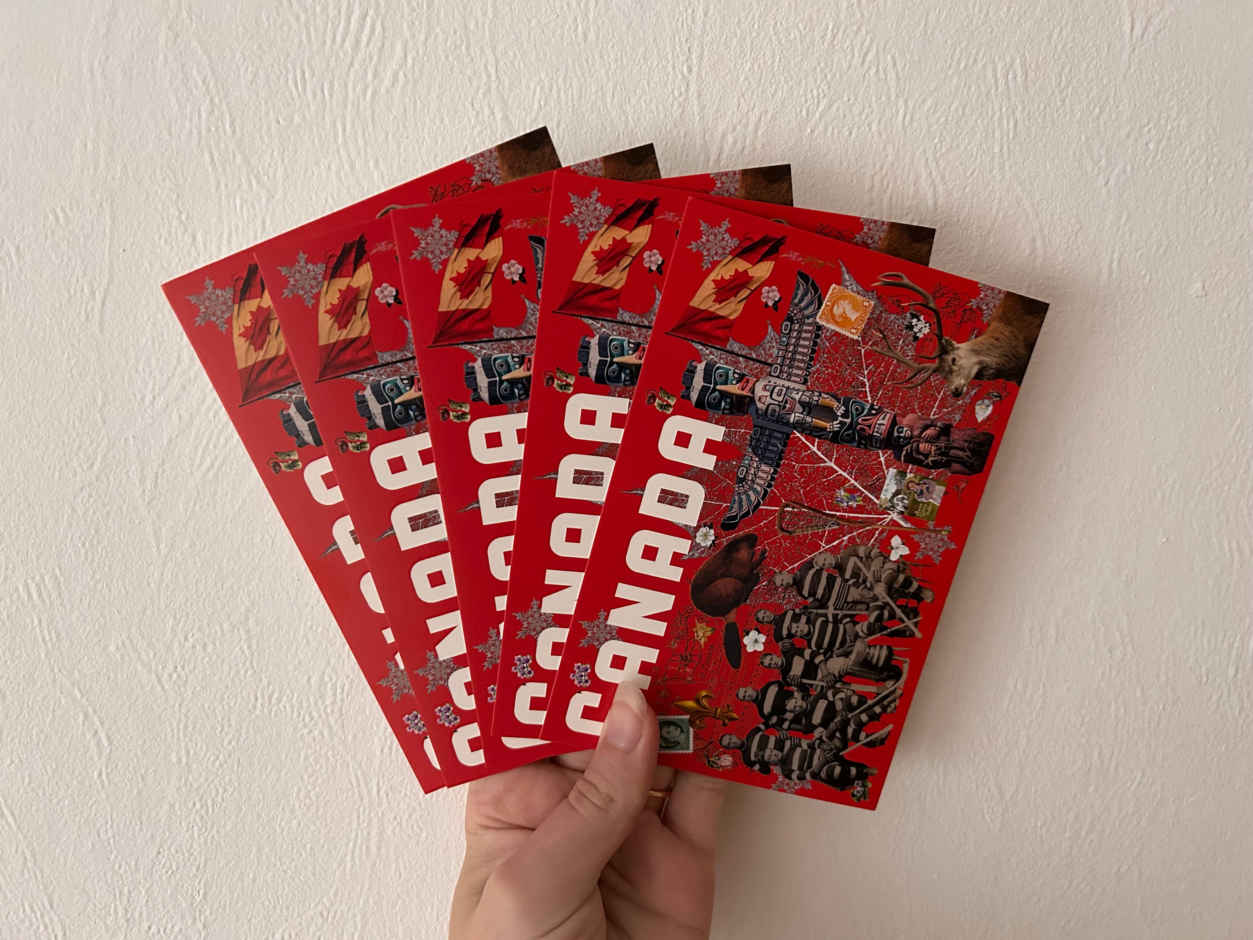 Pleasant Papercraft - Wholesale Postcard - True North Strong and Free Postcard3