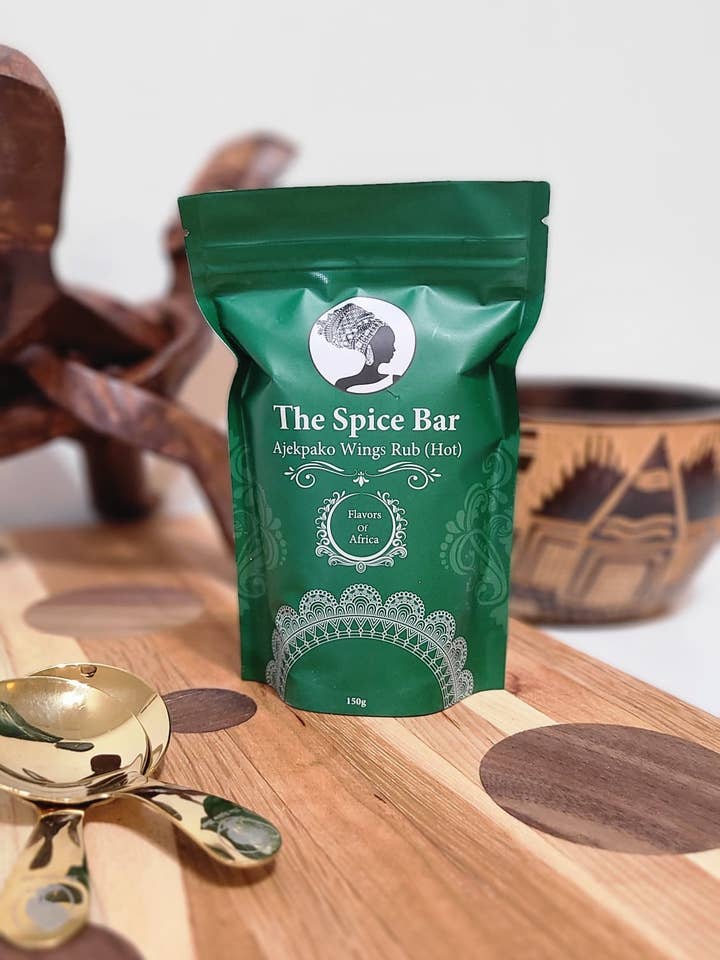 Ajekpako Wing Rub (Hot) for wholesale by The Spice Bar