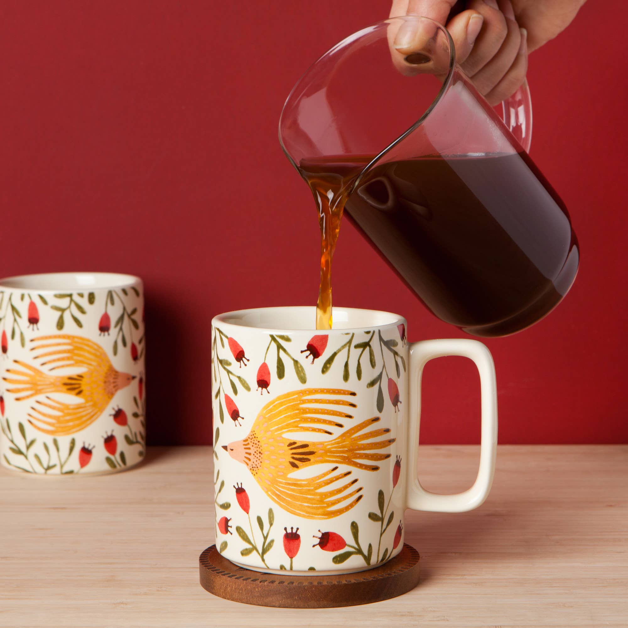 Danica Brands - Wholesale Coffee Mug - Plume Studio Mug1