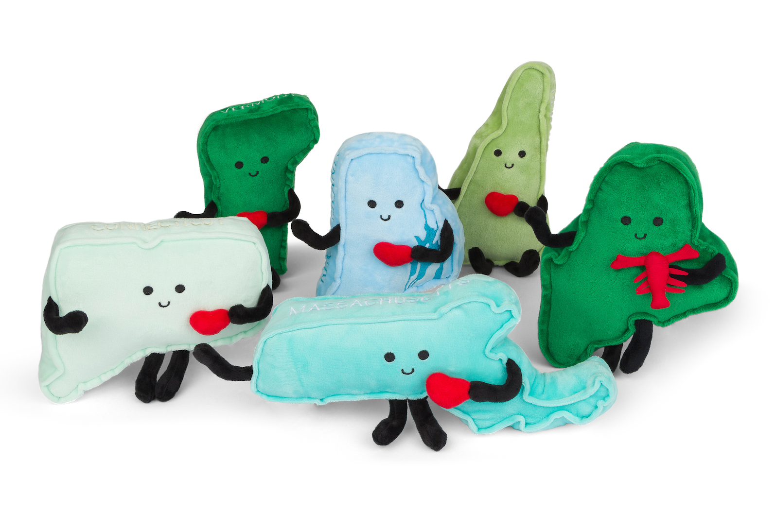 Stuffed States USA - Wholesale Stuffed/Plush Toy - Kids & Baby - Connecticut State Stuffed Plush Doll - Stuffed States USA3