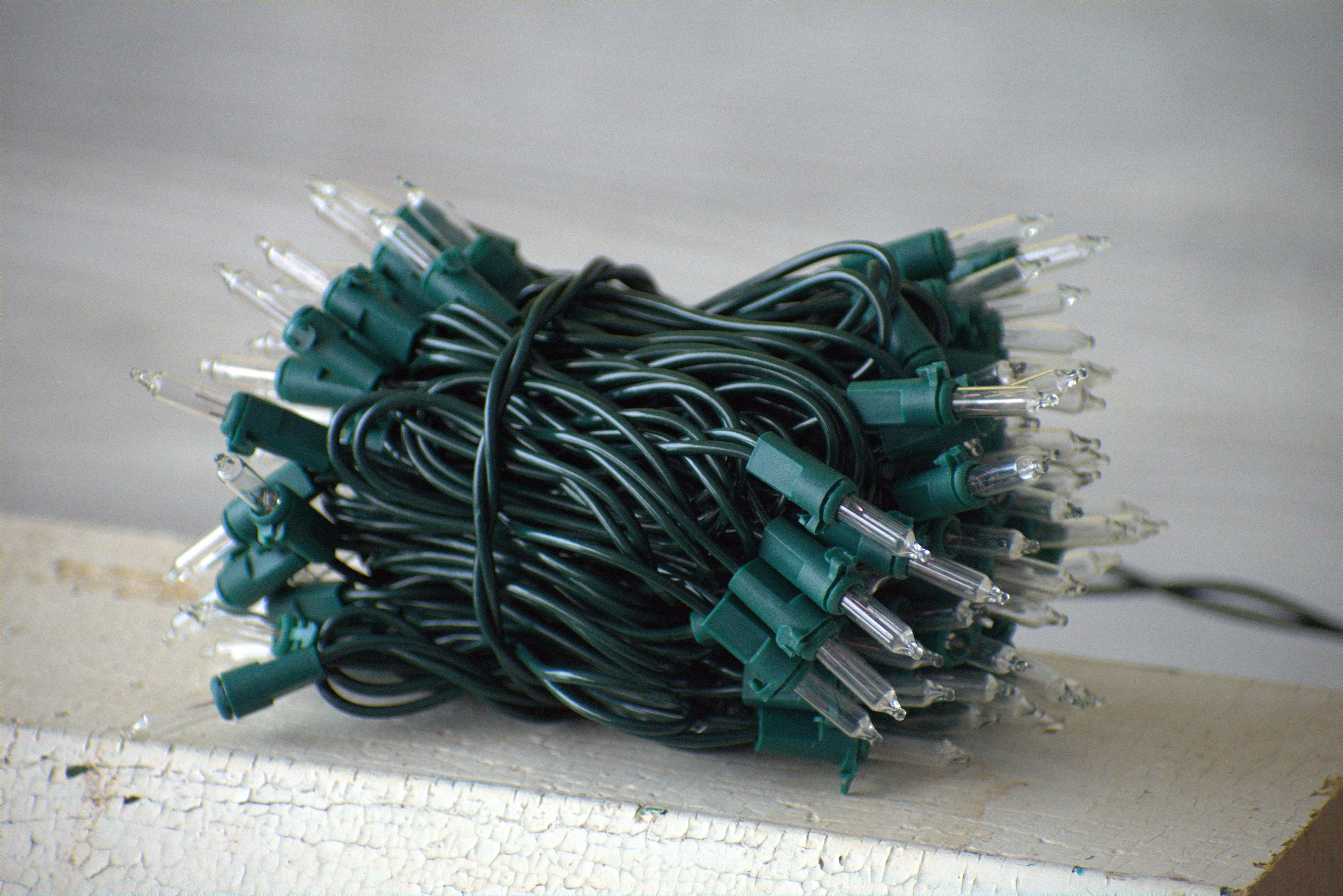 Wholesale Home Decor - Wholesale String Lights - 20 Bulb Green Cord Country Lights3