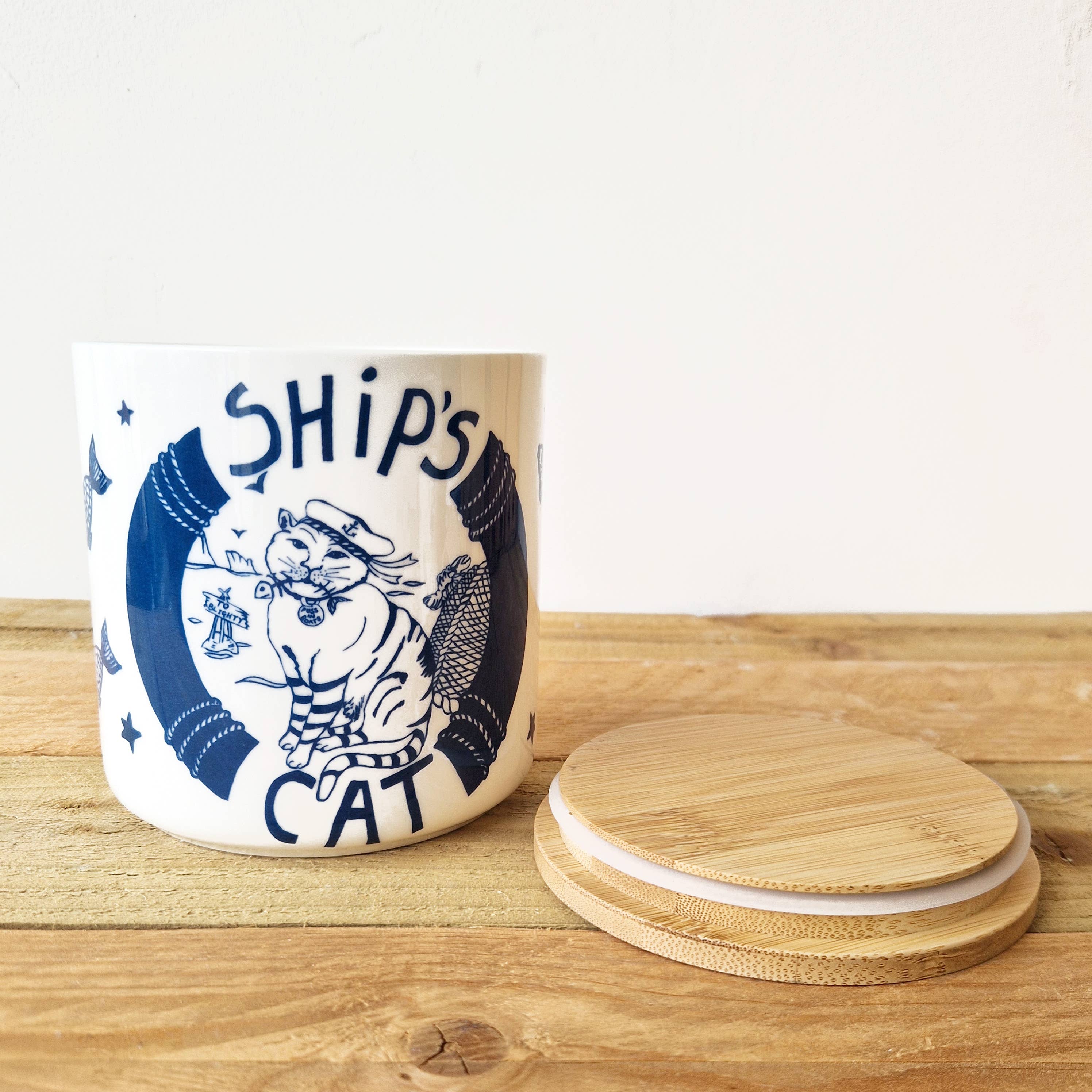 Port and Lemon – wholesale Jar – Cat Treat Jar1