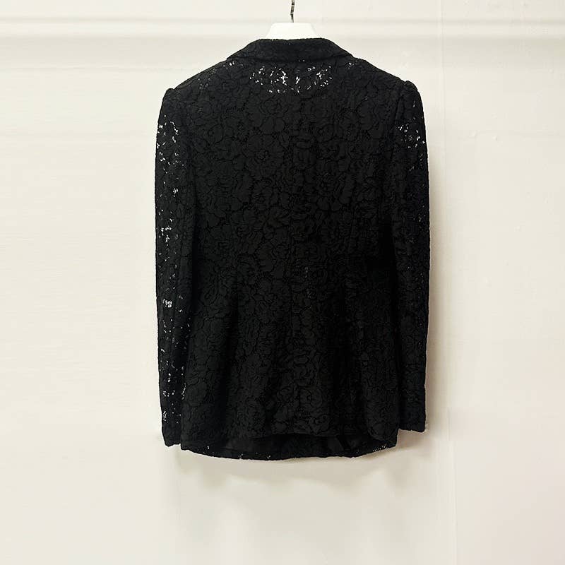 Productseeker – Großhandel Set aus Oberteil und Hose (NICHT Loungewear) – Damen – 30Y Eleganter Spitzenanzug: Schicker Blazer & Slim Fit gerade Hose Set16