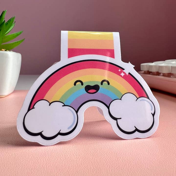 Marcador magnético arcoíris Kawaii para venta al por mayor de Fishbiscuit Designs
