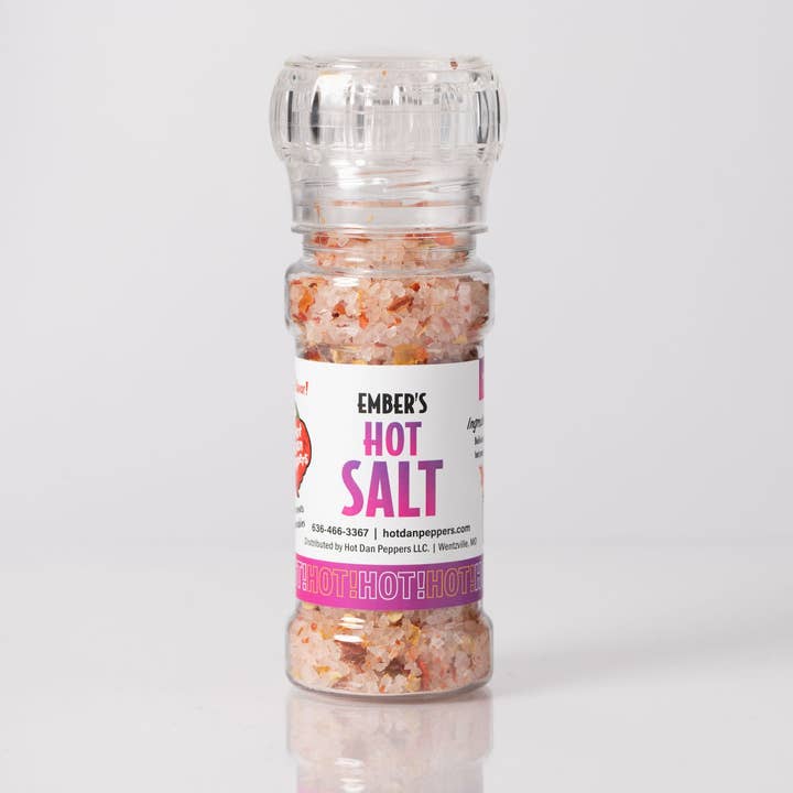 Hot Dan Peppers - Wholesale Salt - Ember's Hot Salt