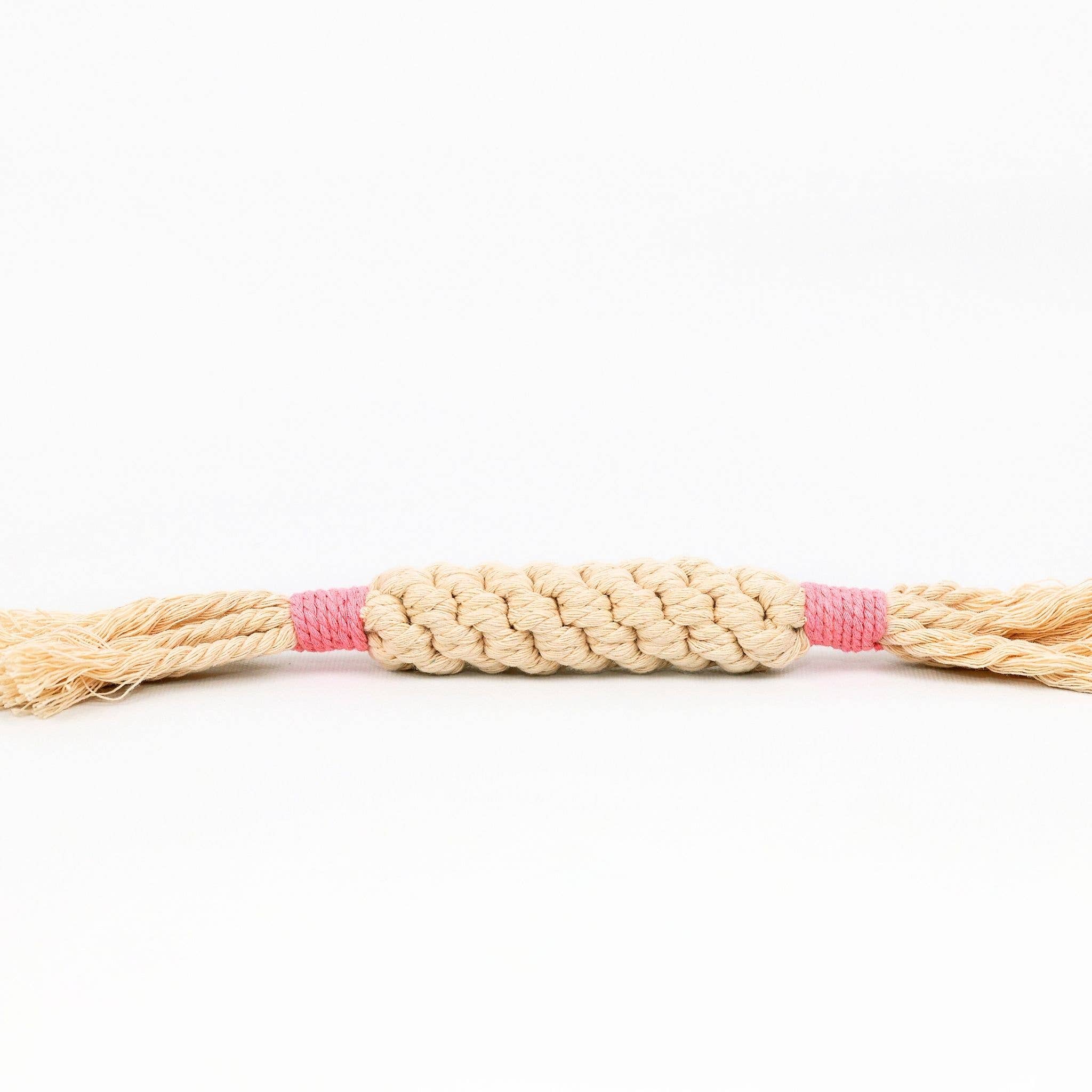 Monli Handcrafted Pet Toys - Wholesale Pet Rope Toy - Dog - Handmade Sustainable Macrame Candy Dog Rope Toy6
