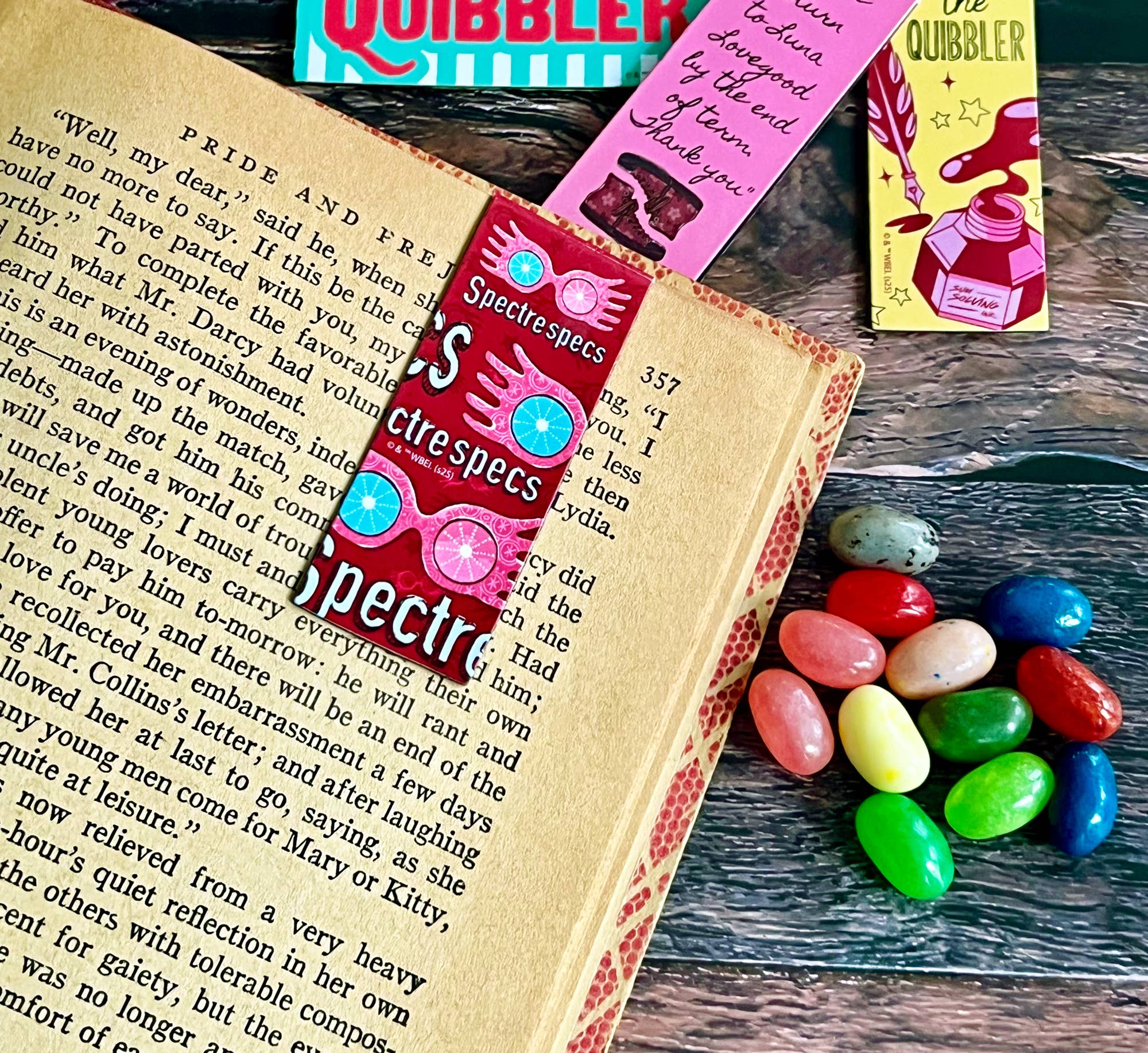 Conquest Journals - Wholesale Bookmark - Harry Potter The Quibbler Magnetic Bookmarks (4-Pack)8