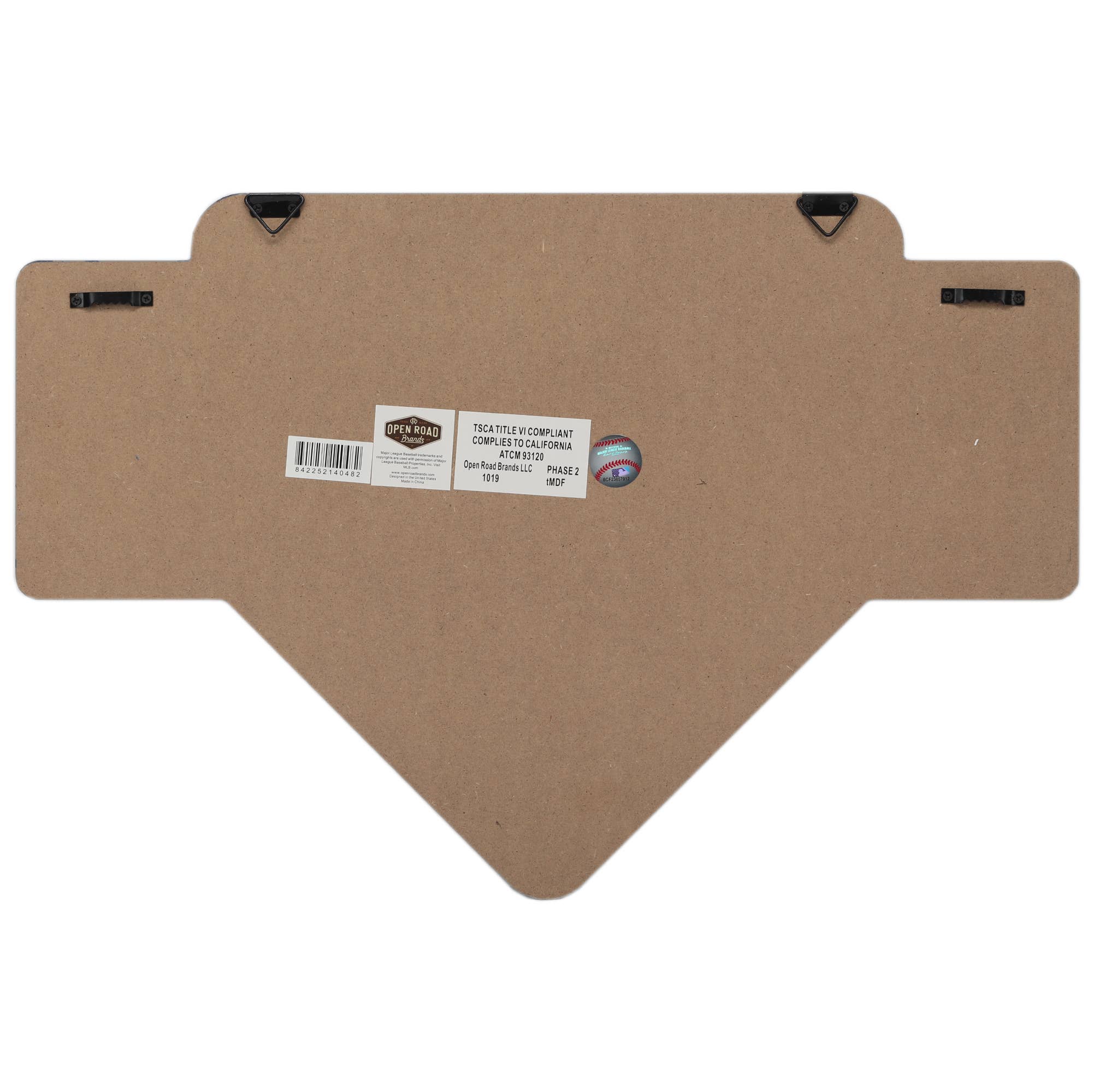 Open Road Brands, LLC - Wholesale Sign - Atlanta Braves Base Wall Decor4