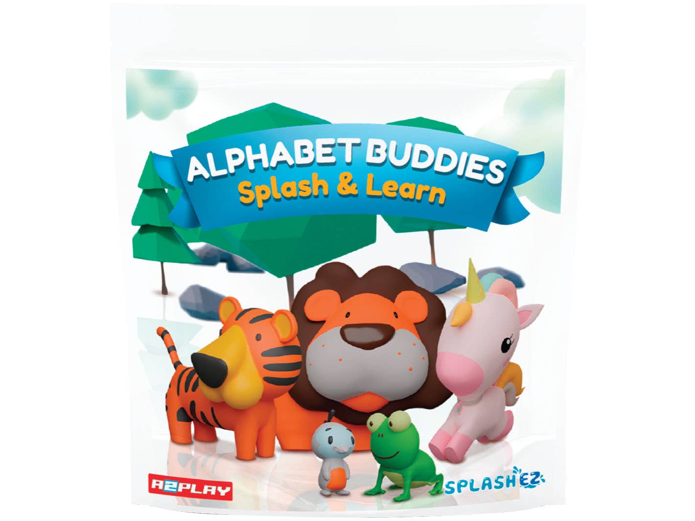 SplashEZ - Wholesale Bath Toy - Baby - Bath Toys for Babies and Toddlers Mold Free (5 Animals/ set)4