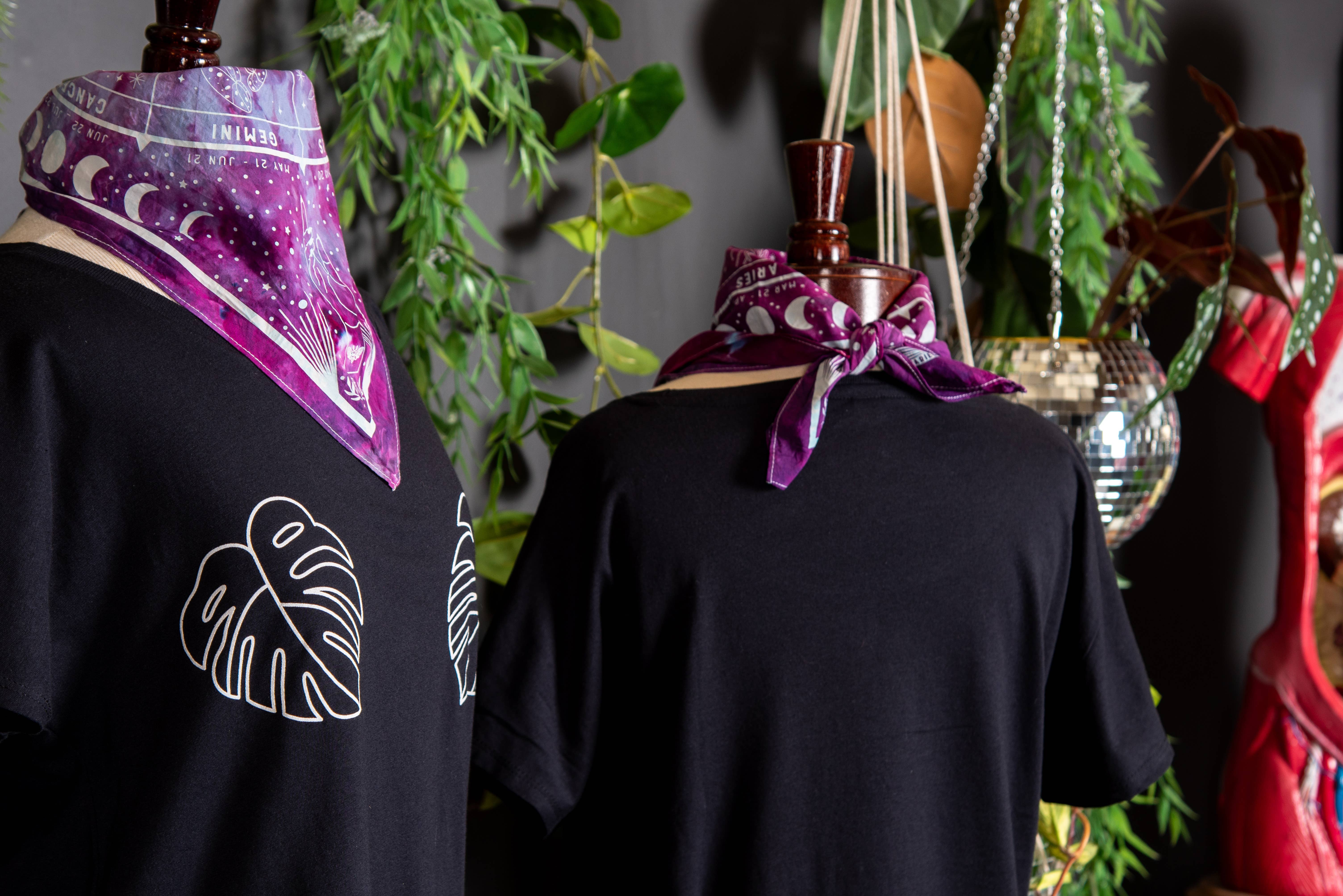 Variegate Design – Engroshandel T-shirt med print - Dame – Monstera Bryster - Dolman T-Shirt2