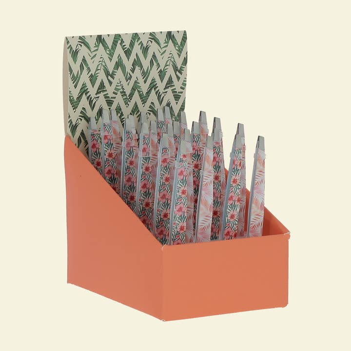 JCH BEAUTY ACCESS - Wholesale Eyebrow Razor/Shaper - BALLIAN biased tweezers display0