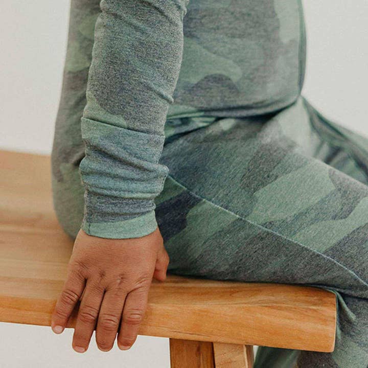 Copper Pearl - Wholesale Sleepsuit - Baby - Zip-Up Footie Pajama - Hunter3