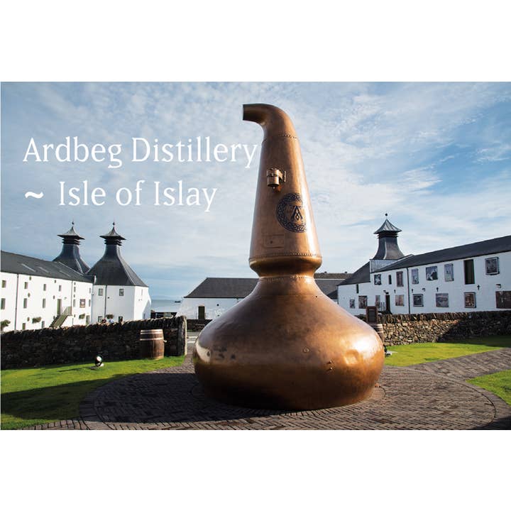 Island Blue Publishing - Wholesale Magnet - Photographic Magnet Ardbeg Distillery Isle of Islay