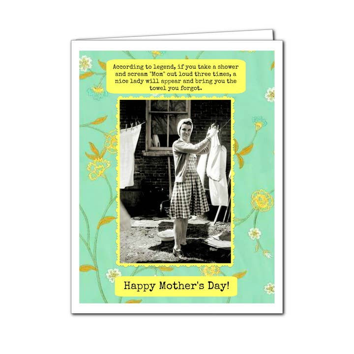 Ümlaut Brooklyn - Wholesale Mother's Day Card - Towel - Mother's Day Card2