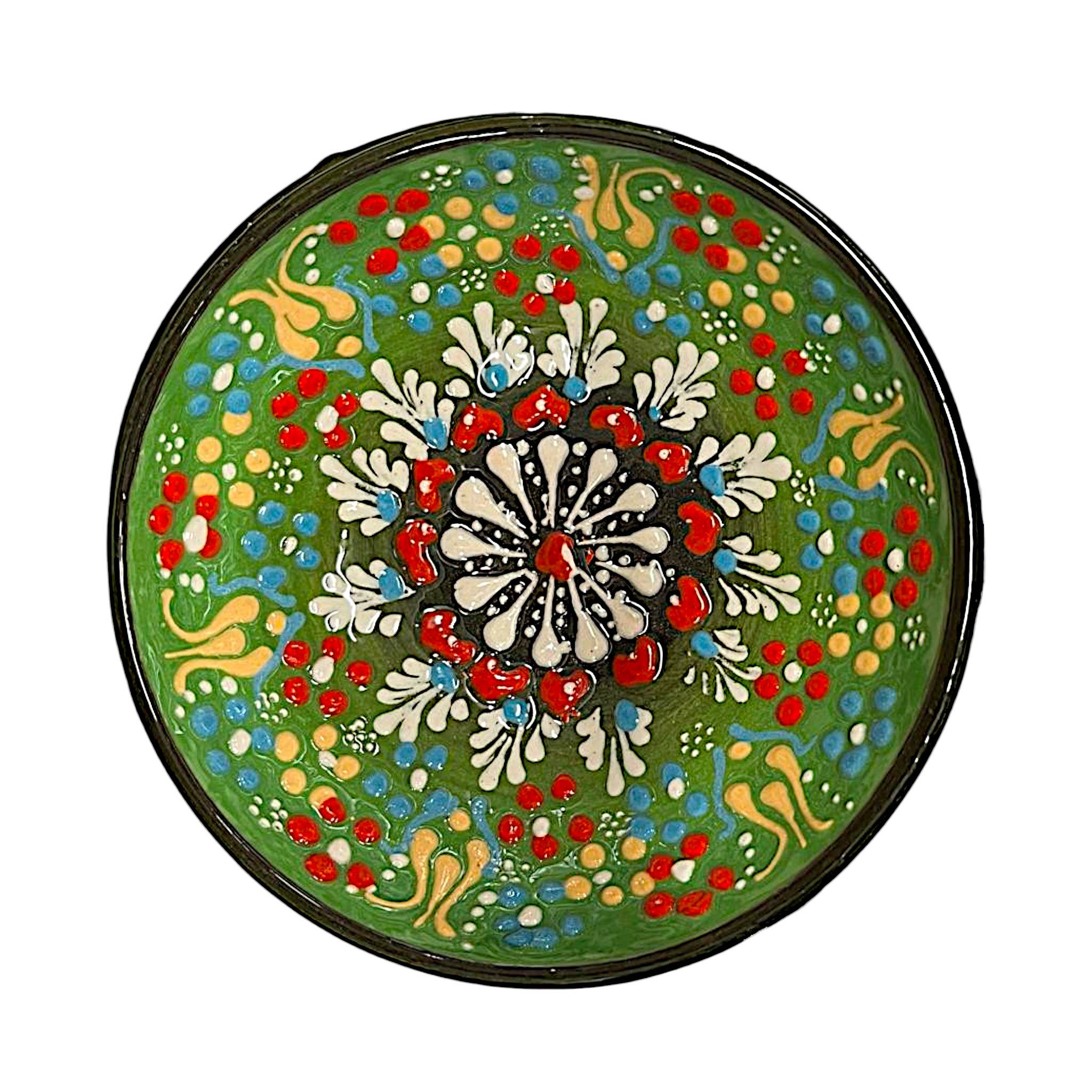 Import Corner – Engroshandel Skål – Rund keramisk skål med reliefdekoration1