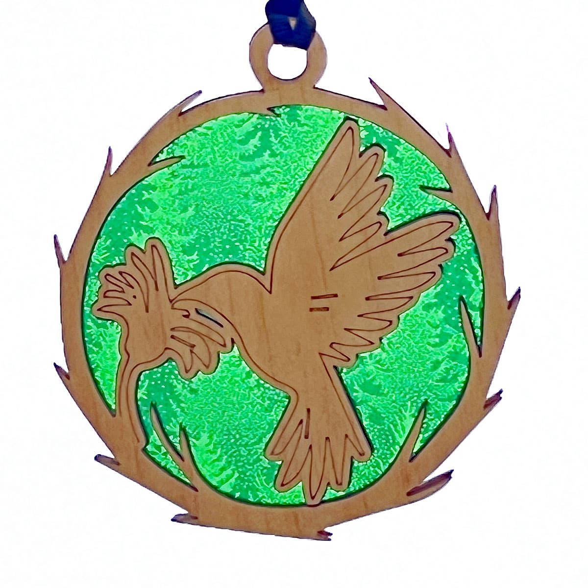 Squirrel Tacos Papercuts - Wholesale Ornament - Hummingbird Bird Ornament - Holiday Suncatcher6