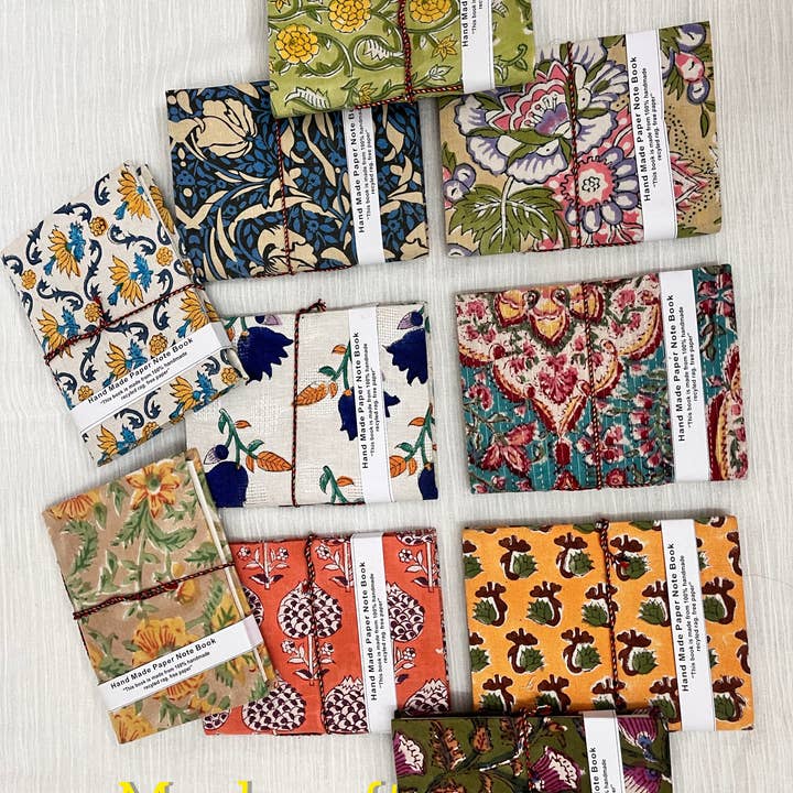 Meghcraft - Wholesale Notebook - Handmade Eco-friendly Recycled Paper Notebook-Handmade diary